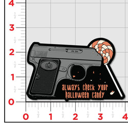 Check Your Candy Sticker