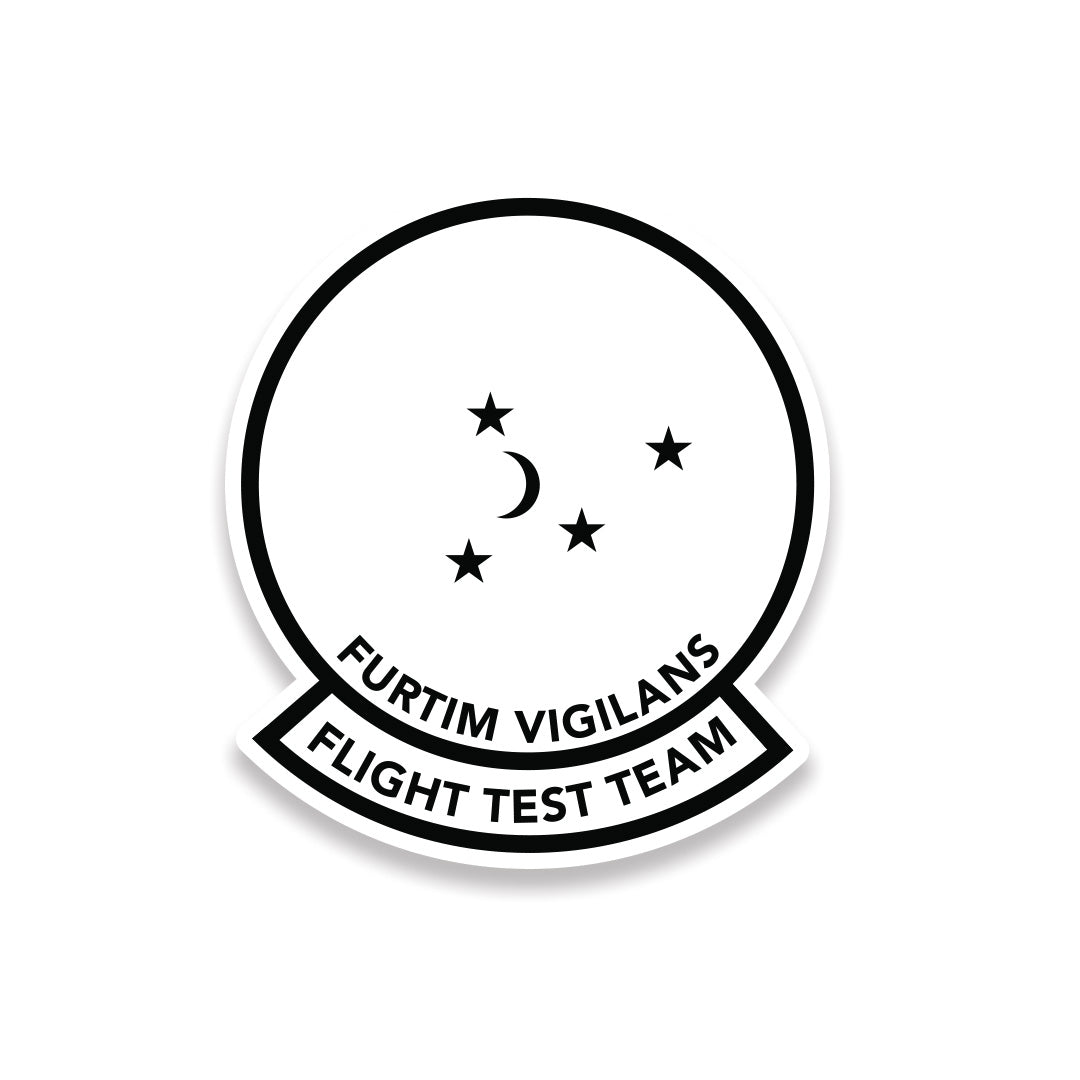Flight Test Sticker