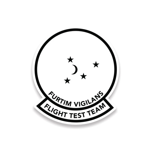 Flight Test Sticker
