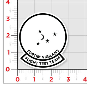 Flight Test Sticker