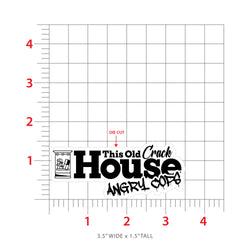 The Crack House Project Sticker