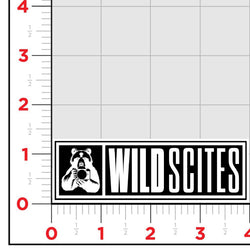 Wild Scites Logo Sticker