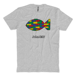 John 3:16 (Fish) T-shirt