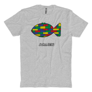 John 3:16 (Fish) T-shirt