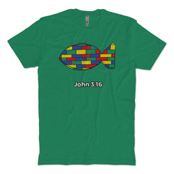 John 3:16 (Fish) T-shirt