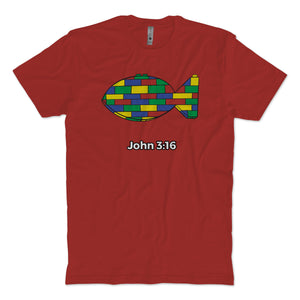 John 3:16 (Fish) T-shirt