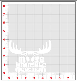 Moose Knuckle Racing Decal