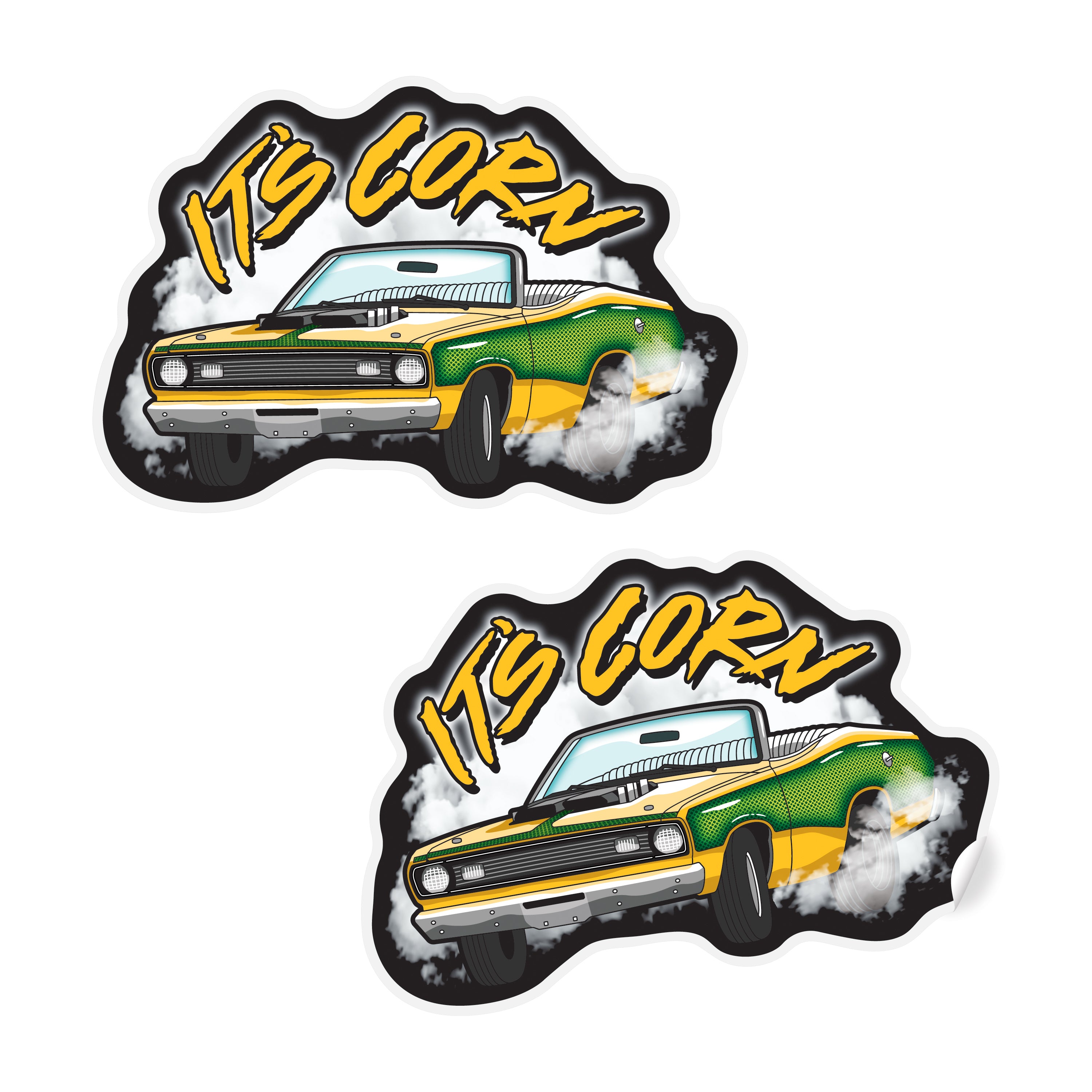 It's Corn Sticker