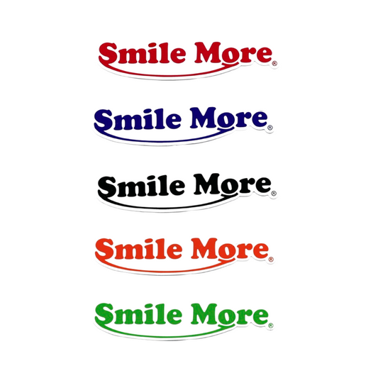 Smile More Sticker